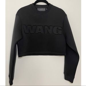 *New* Alexander Wang x H&M Capsule Collection Cropped Sweater (black) in size XS